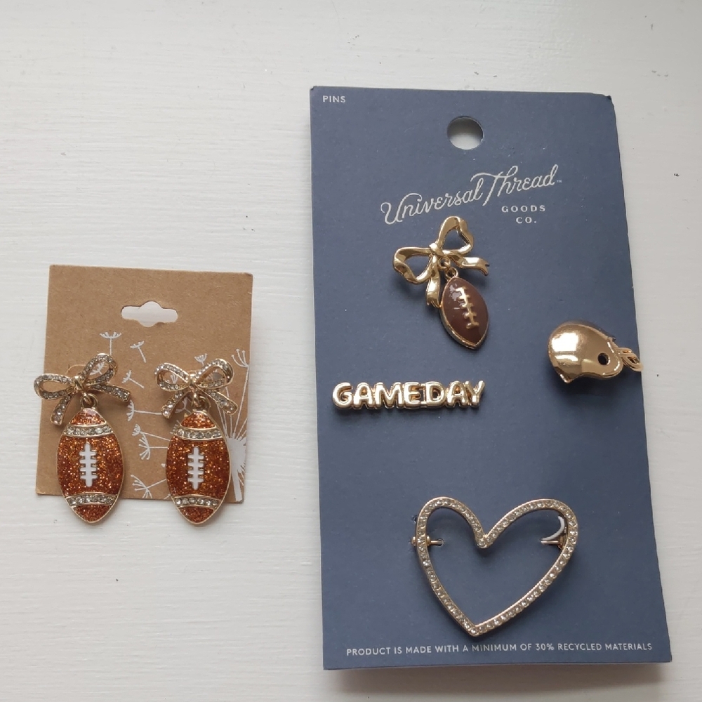 Football Jewelry Set